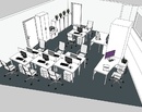 Дизайн-проект офиса фармацевтической компании Splat. Планы и рендеры