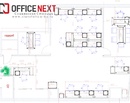 Дизайн-проект офиса для компании МКС. Планы и рендеры