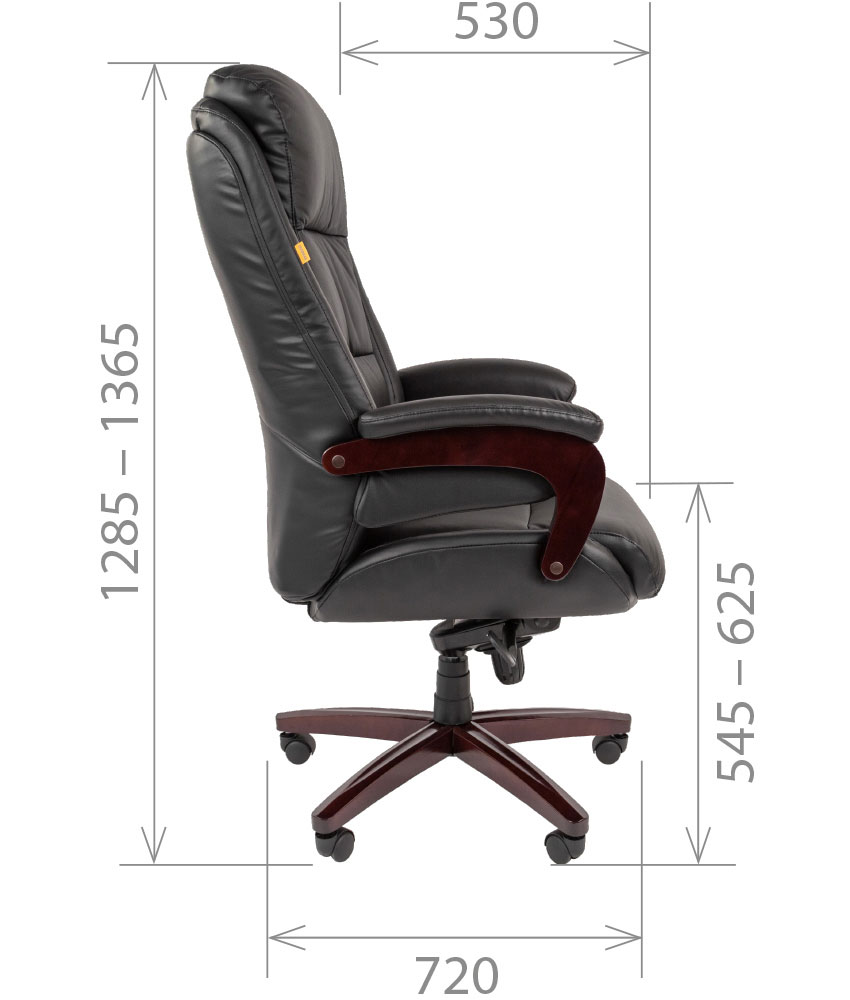 Кресло руководителя CH 404. Размеры