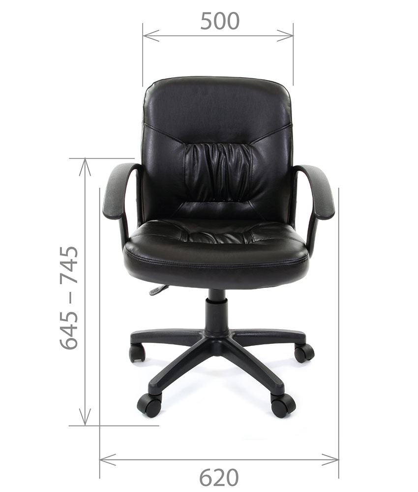 Кресло Chairman CH 651. Размеры