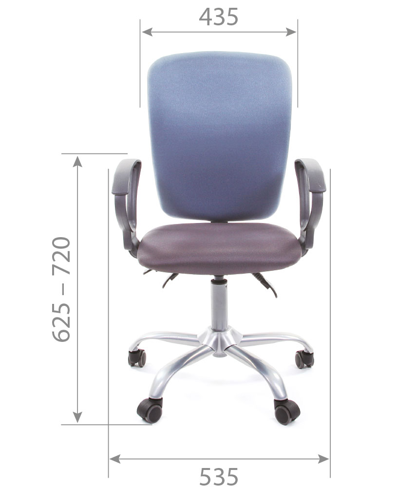 Кресло Chairman CH 9801. Размеры