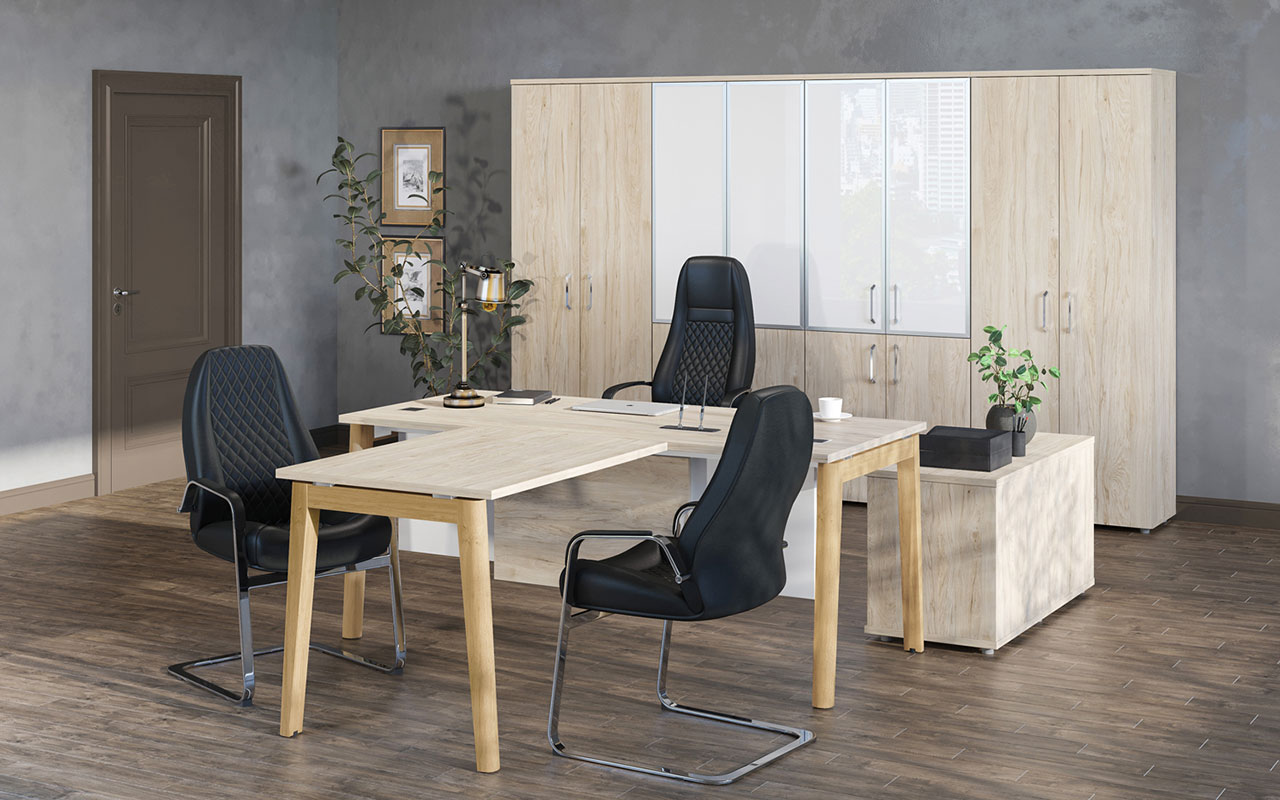 Офисная мебель для кабинета руководителя ONIX Wood Direct