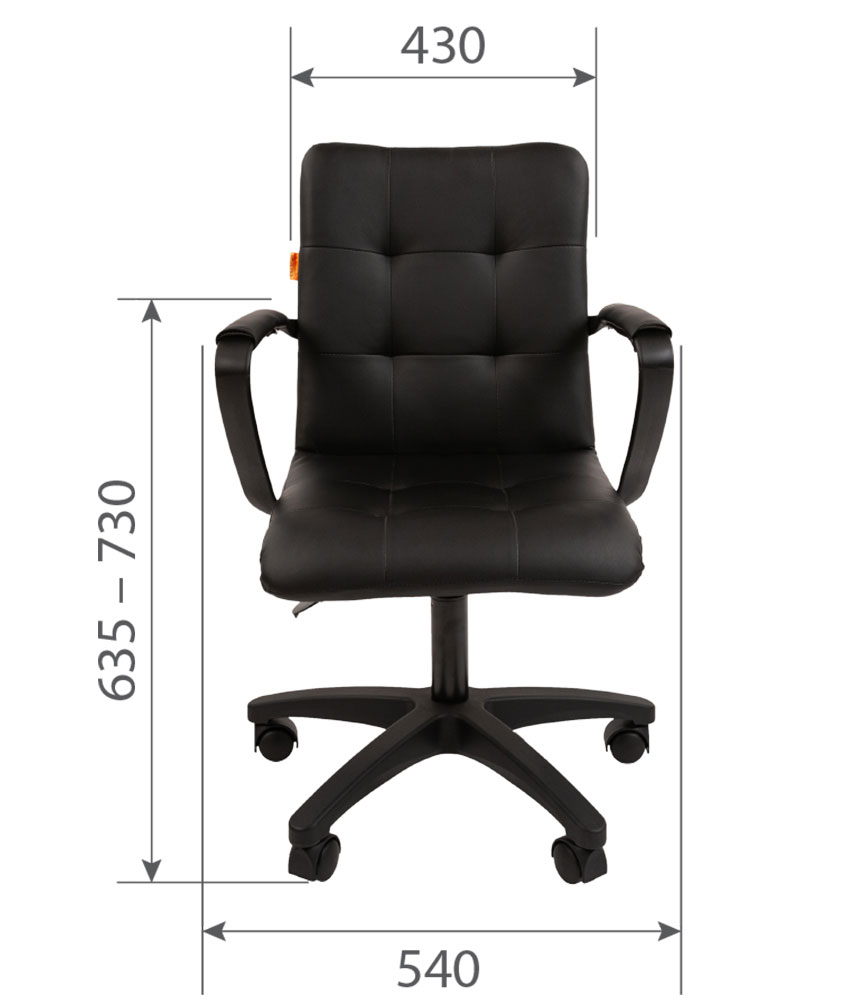 Кресло Chairman CH 030. Размеры