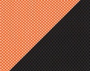 Спинка оранжевая / сиденье черное