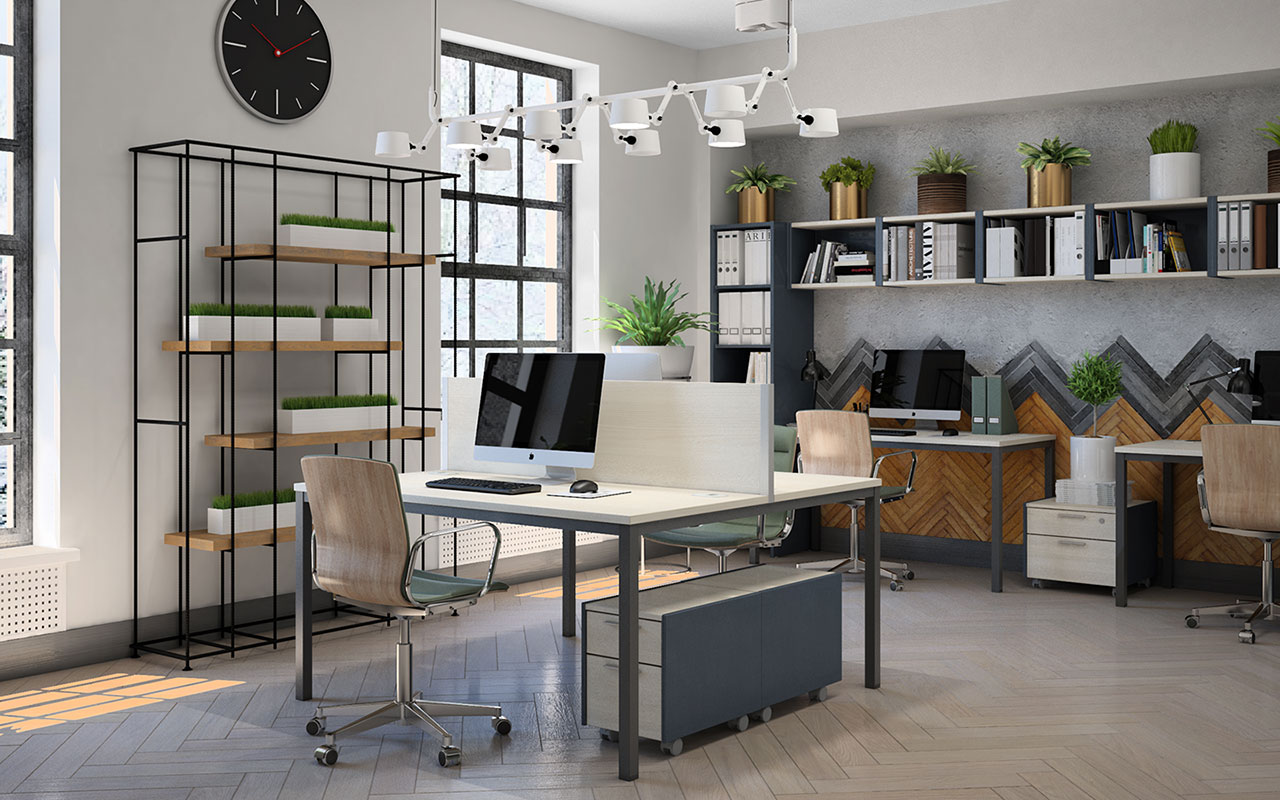 Офисная мебель для персонала Инновация Металл