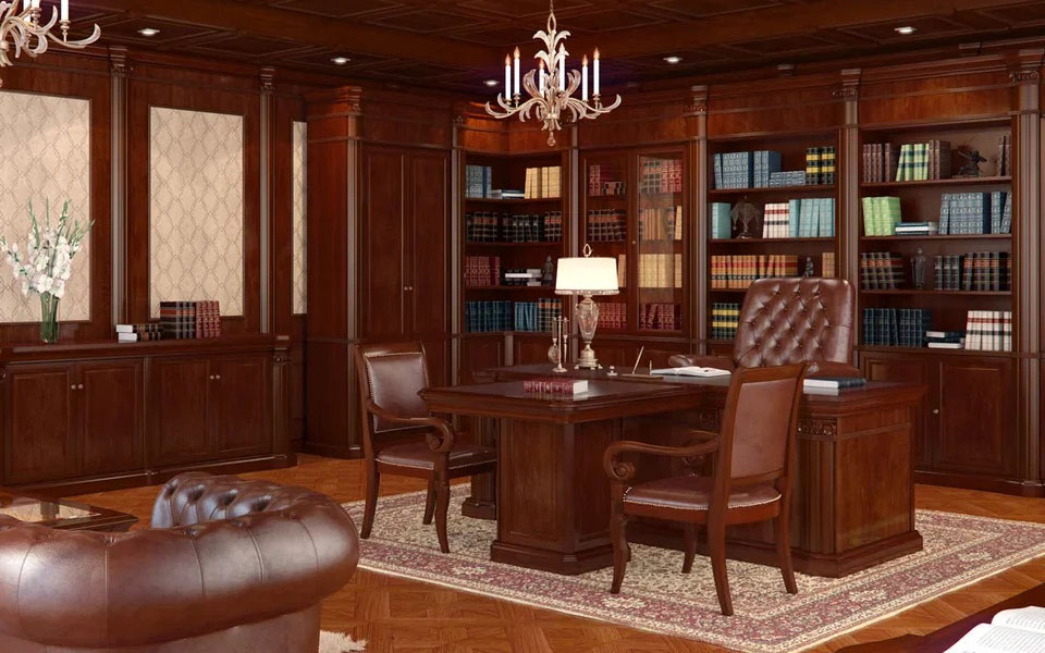Офисная мебель для кабинета руководителя Монарх